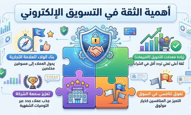 أهمية الثقة في التسويق الإلكتروني